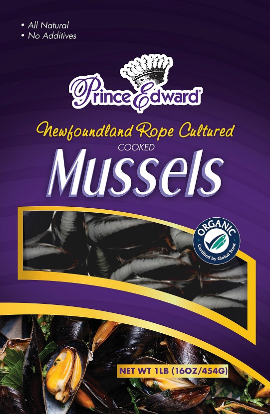 Stavis Seafoods Unveils Prince Edward Frozen Organic Mussels for Retail and Foodservice